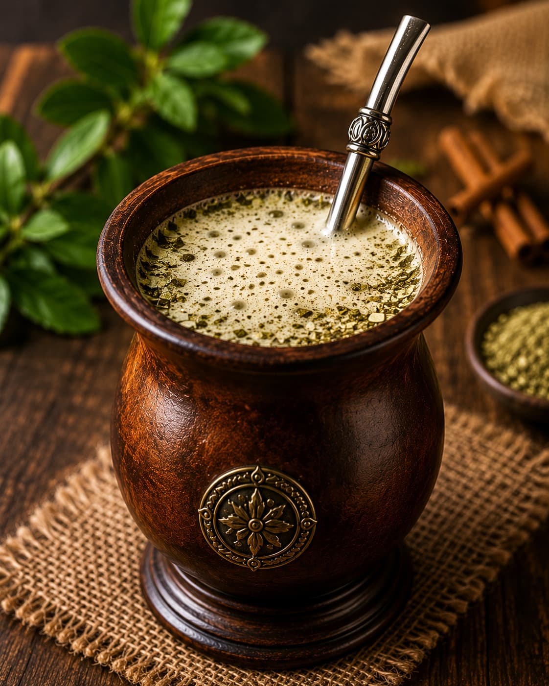 Foto ilustrativa: Chimarrão com Leite